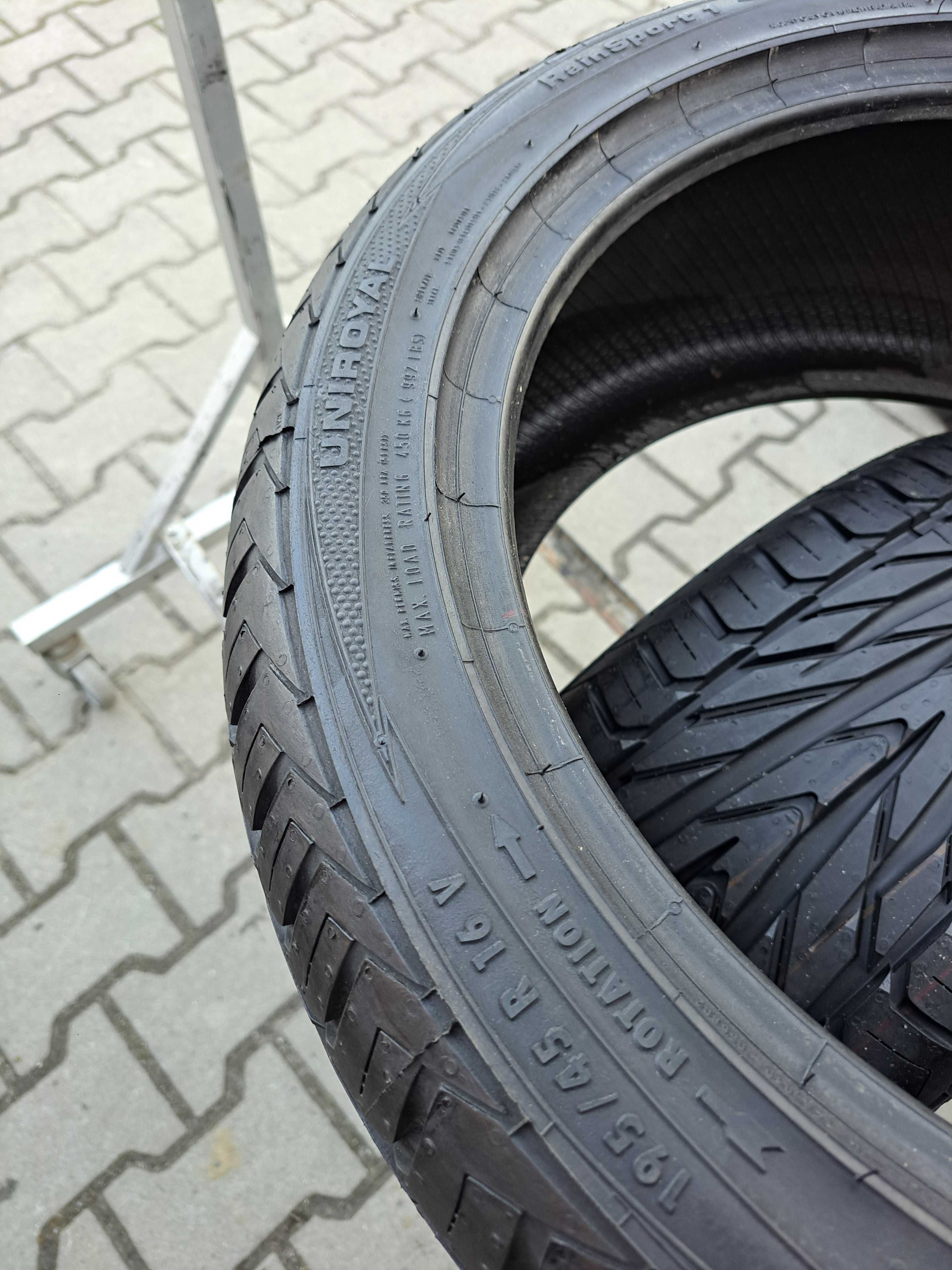 Opony Letnie 195/45R16 Uniroyal Rain Sport 195/45/16 2szt Polecam!!