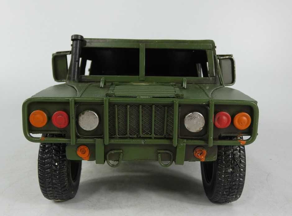 Wojskowy Metalowy model samochód pojazd auto 32,5 cm HAMER