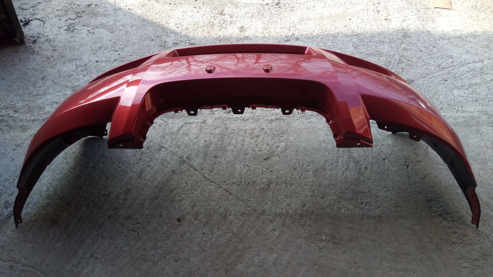 Бампер Червоний Т250 Chevrolet Aveo Шевроле Авео Ціна одного