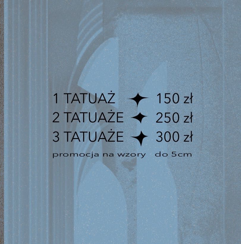 Tatuaż promocja. Warszawa