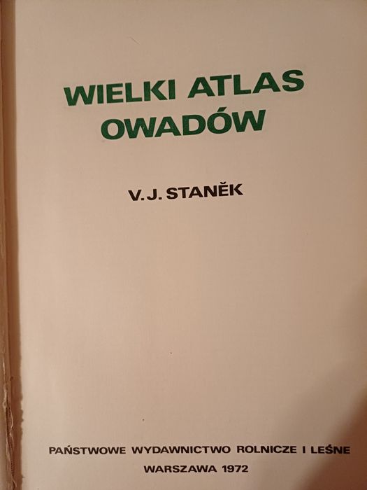 Wielki atlas owadów  - V. J. Stanek