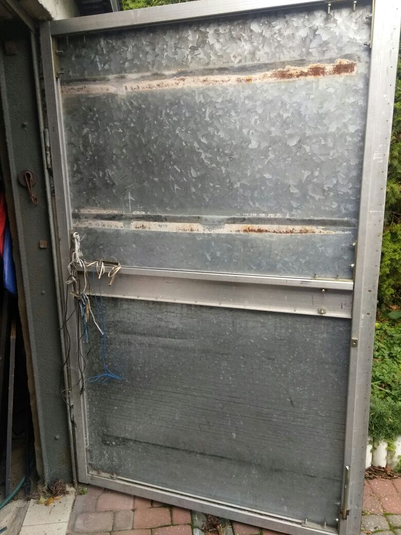 Brama garażowa aluminiowa (2szt)