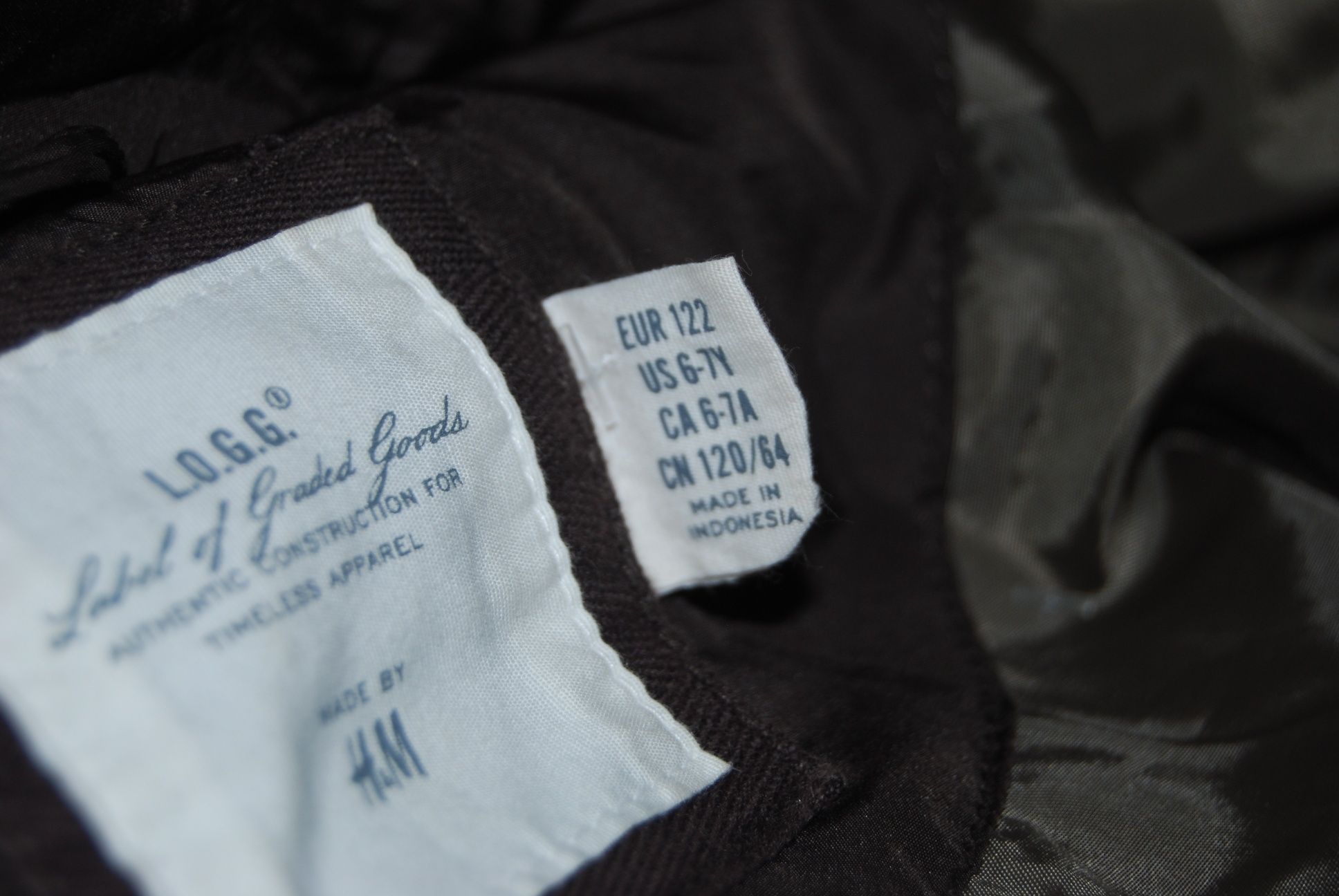 Kurtka zimowa z kapturem H&M 122