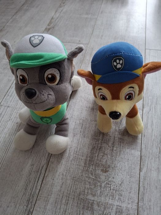 Щенячий патруль м'яка іграшка Рокі та Чейз мягкая игрушка