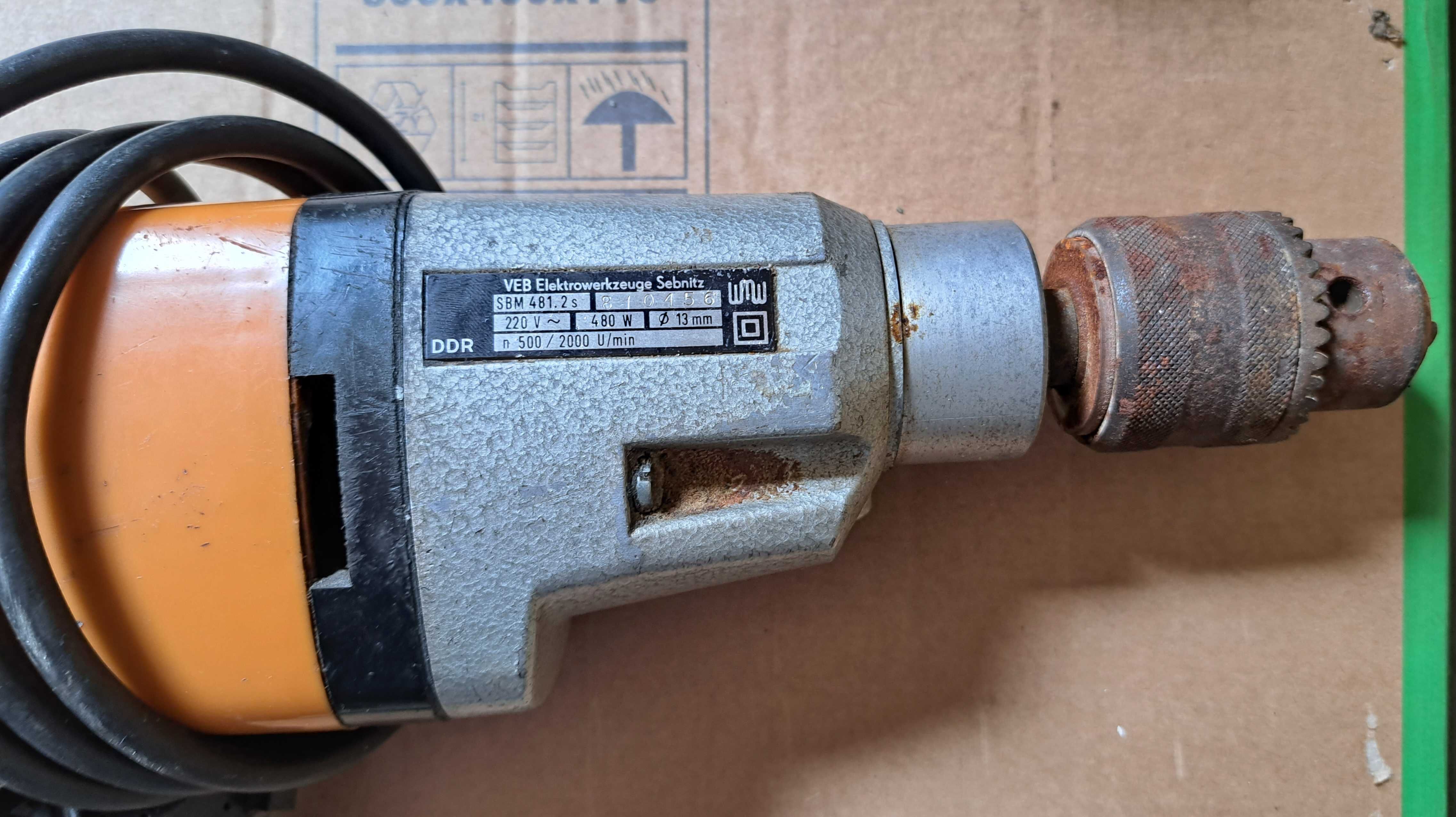 Wiertarka Smalcalda SBM481.2s 2 biegi DDR VEB