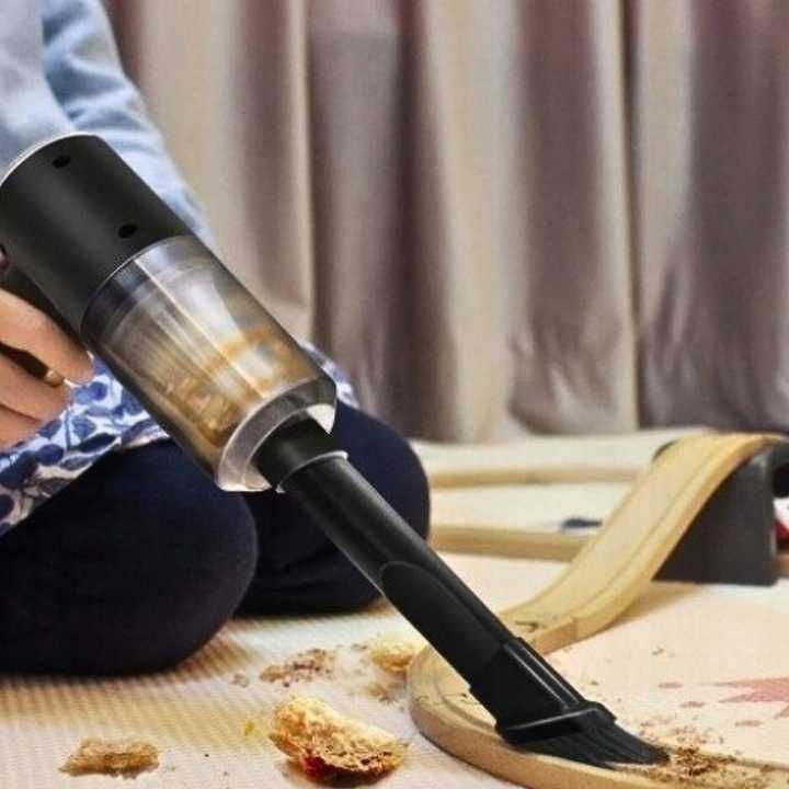 Odkurzacz ręczny samochodowy bezprzewodowy akumulatorowy do samochodu
