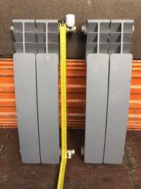 Grzejnik aluminiowy Terma LATUS szary 160 x 575 x 100 mm nowy