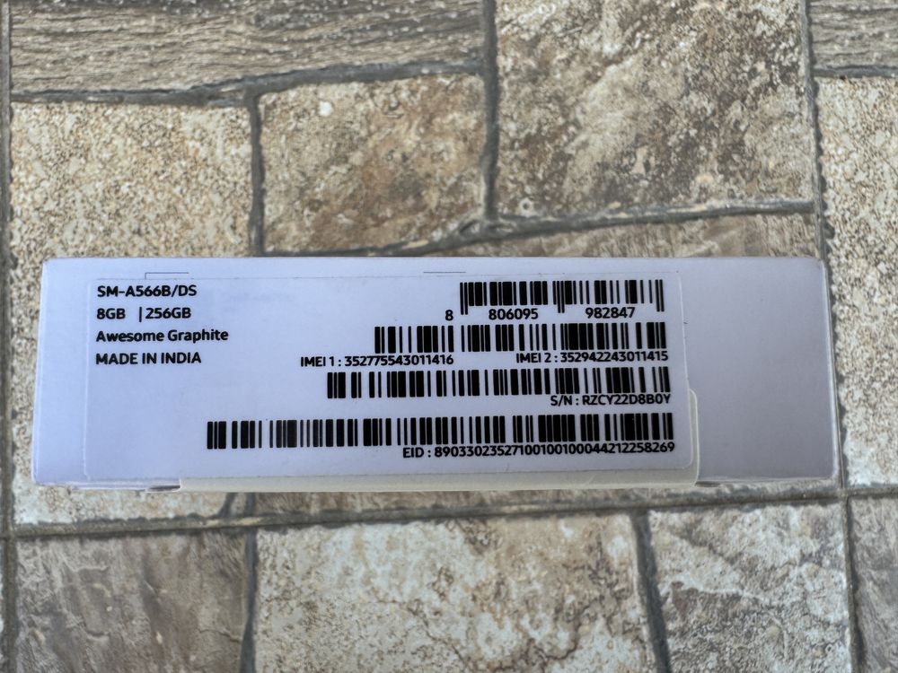 Samsung Galaxy A56 A566B 8/256GB Awesome Graphite SM-A566B/DS