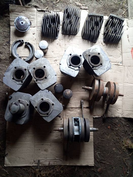 Колесо в збори ява R 18 обліцовка двигун в роботі запчастини любі