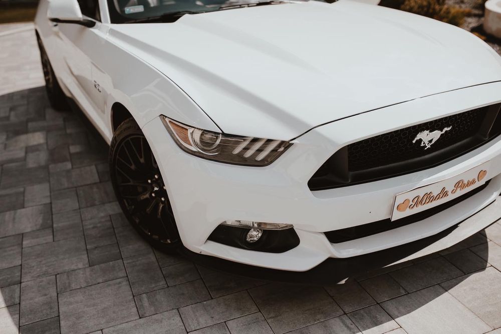 Auto do ślubu MUSTANG cabrio wesele samochód wynajem slub Mielec