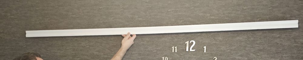 Карниз потолочно-стельовий 2м  білий