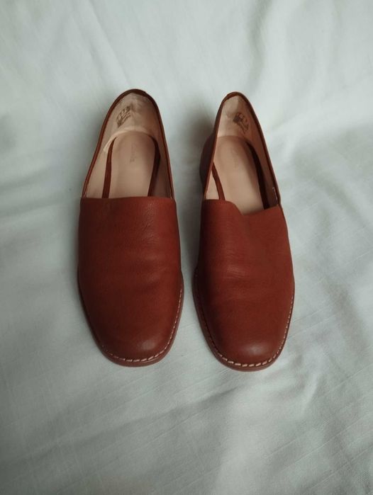 Туфлі лофери Clarks шкіра, устілка 24,5 підійдуть 37-38