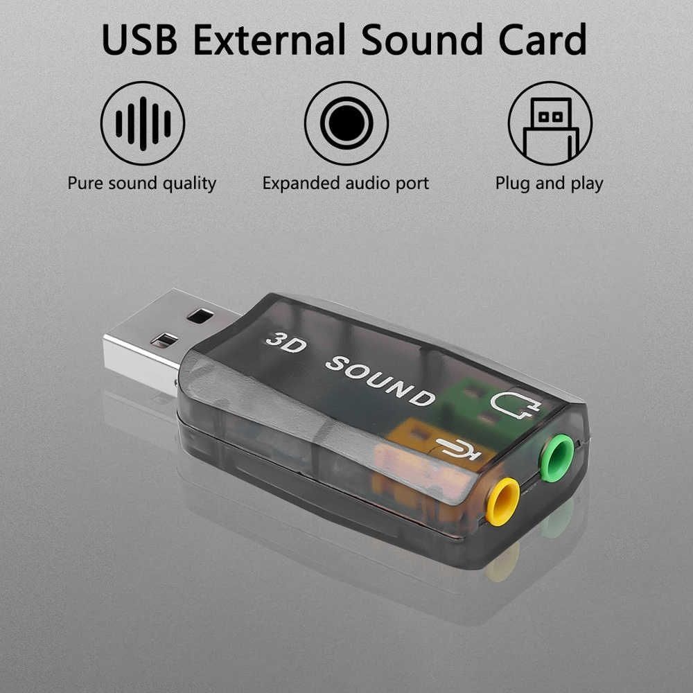 Звуковая карта USB 3D Sound 5.1