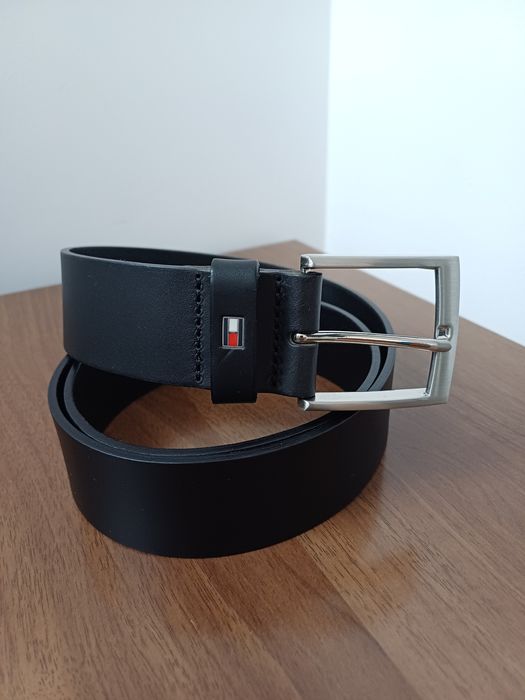 Мужской ремень TOMMY HILFIGER оригинал натур.кожа М размер