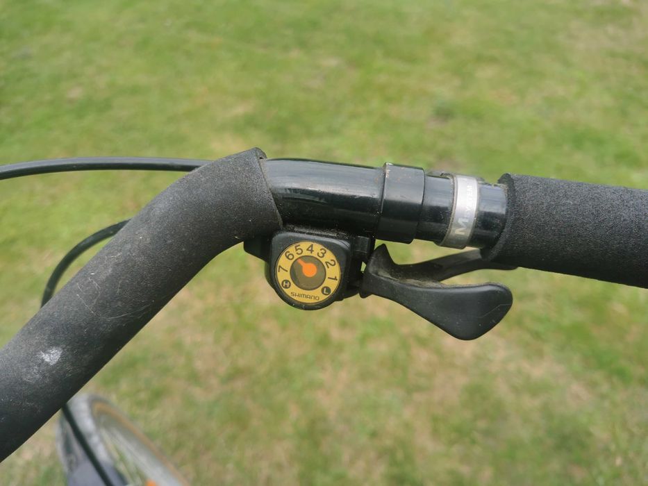 Rower Kettler City Cruiser Biegi Dzwonek Bagażnik Czarny