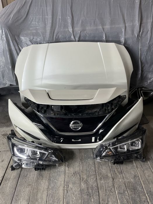 Leaf 2 бампере білий перламктер