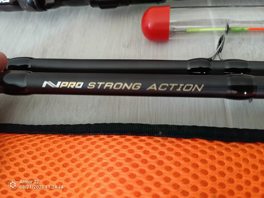 Canas de pesca embarcada e carreto surfcasting
