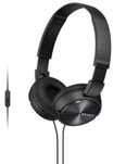 Słuchawki przewodowe Sony MDR ZX310APBC CE7 - czarne nauszne