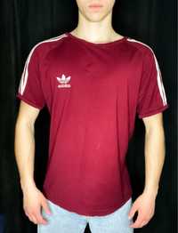 T-shirt Czerwona «Adidas» Koszulka Męska / L