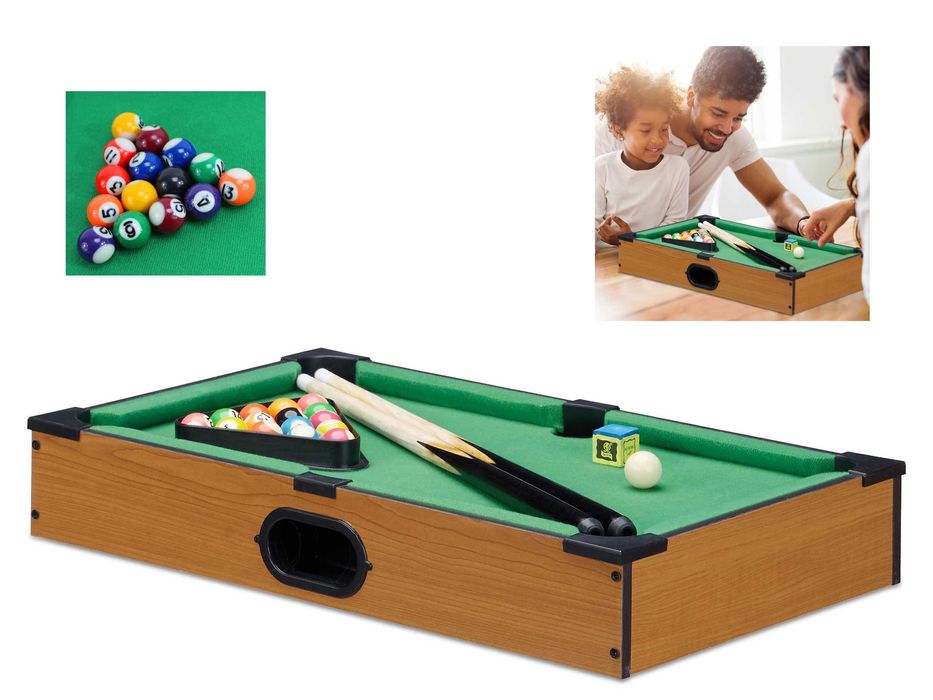 Stół do gry w bilarda bilardowy mini bilard akcesoria