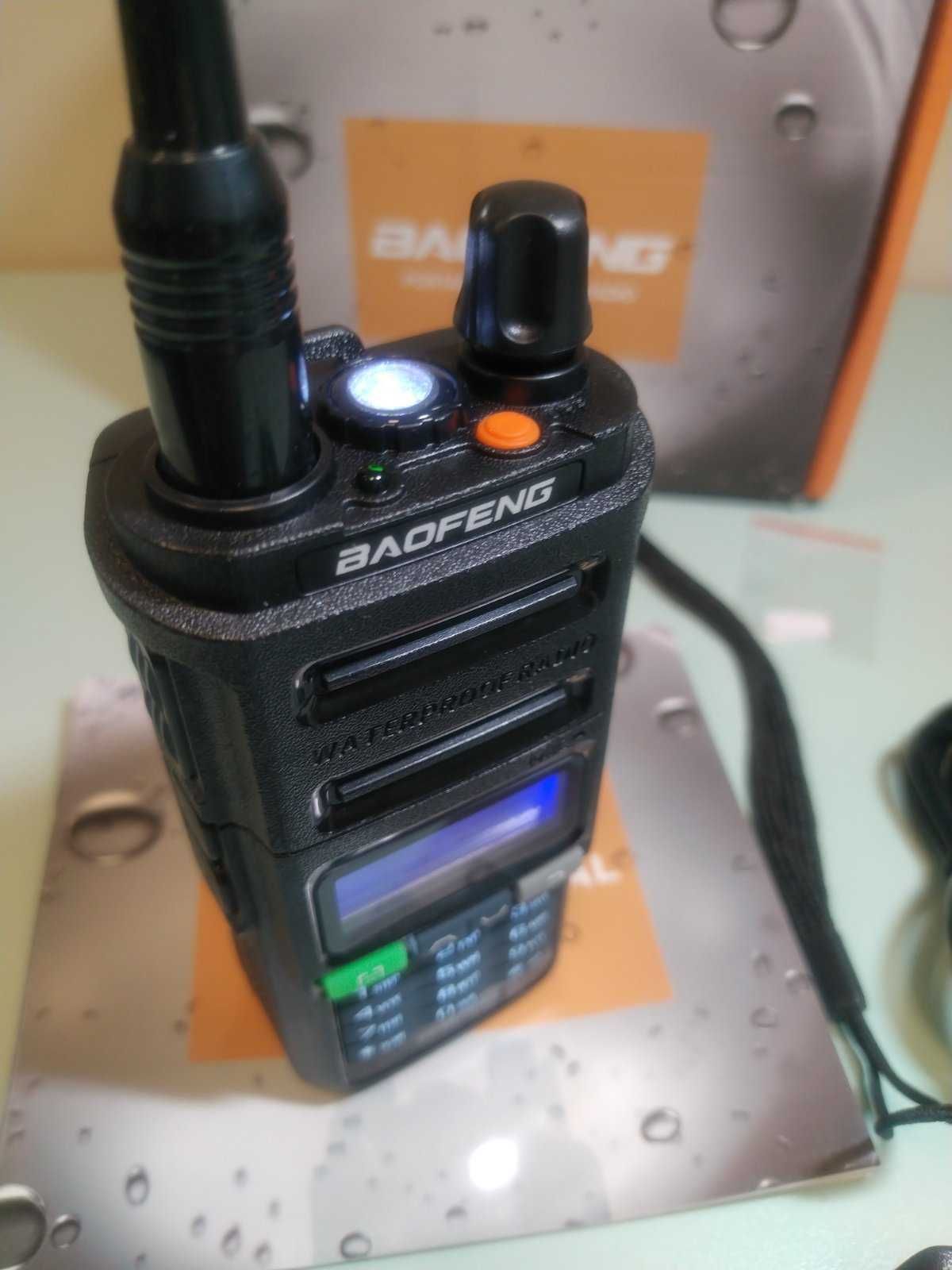 NOWY Radiotelefon BAOFENG UV-9R PRO V1 IP68 Skaner Służb Zaprog