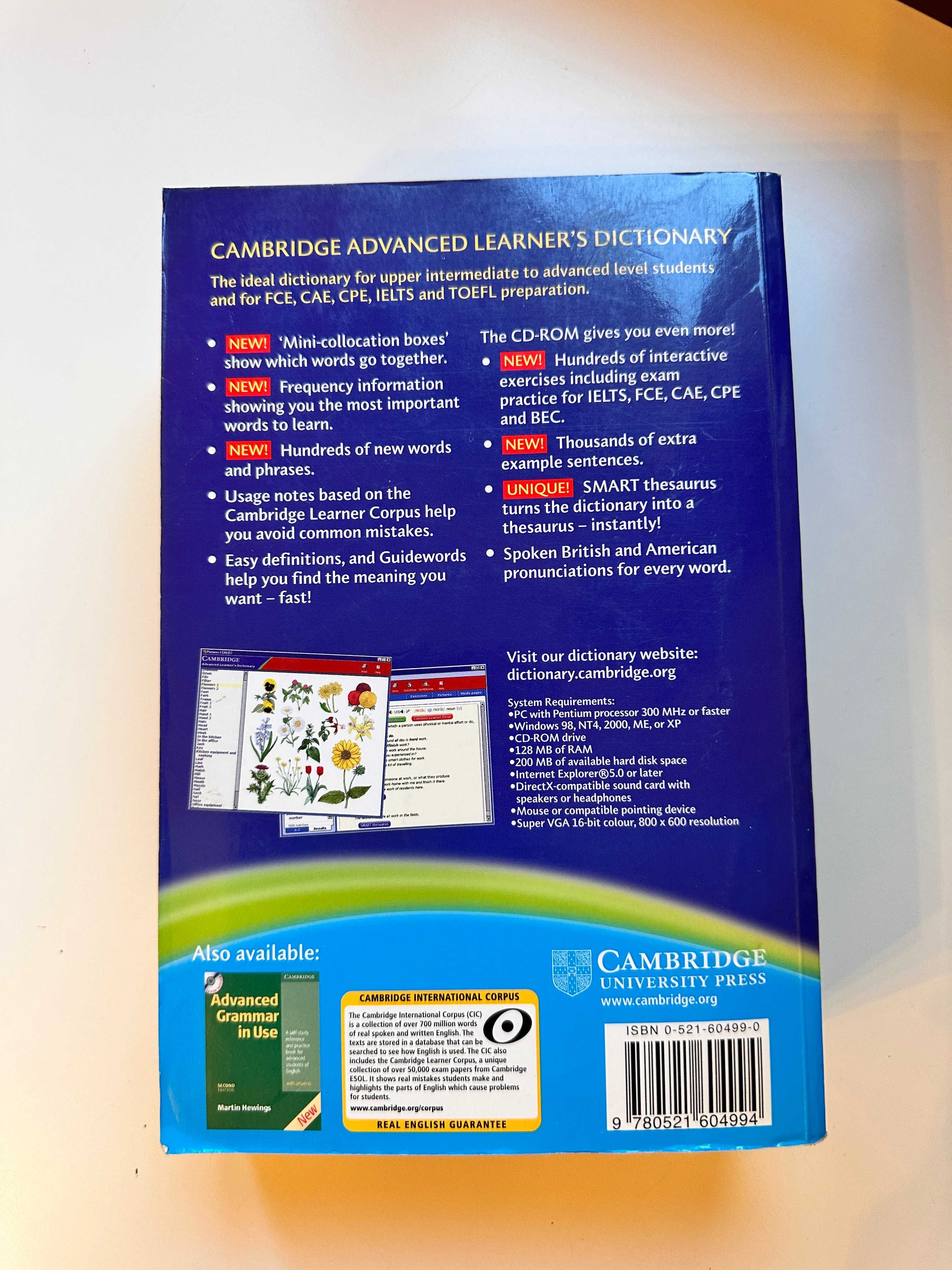 Cambridge Advanced Learner's Dictionary + płyta CD - słownik angielski