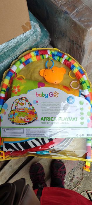 Розвиваючий килимок BabyGo Africa Playmat