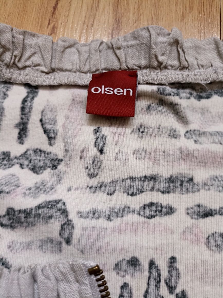 Olsen bluzka damska bluza na zamek rozmiar XXXL