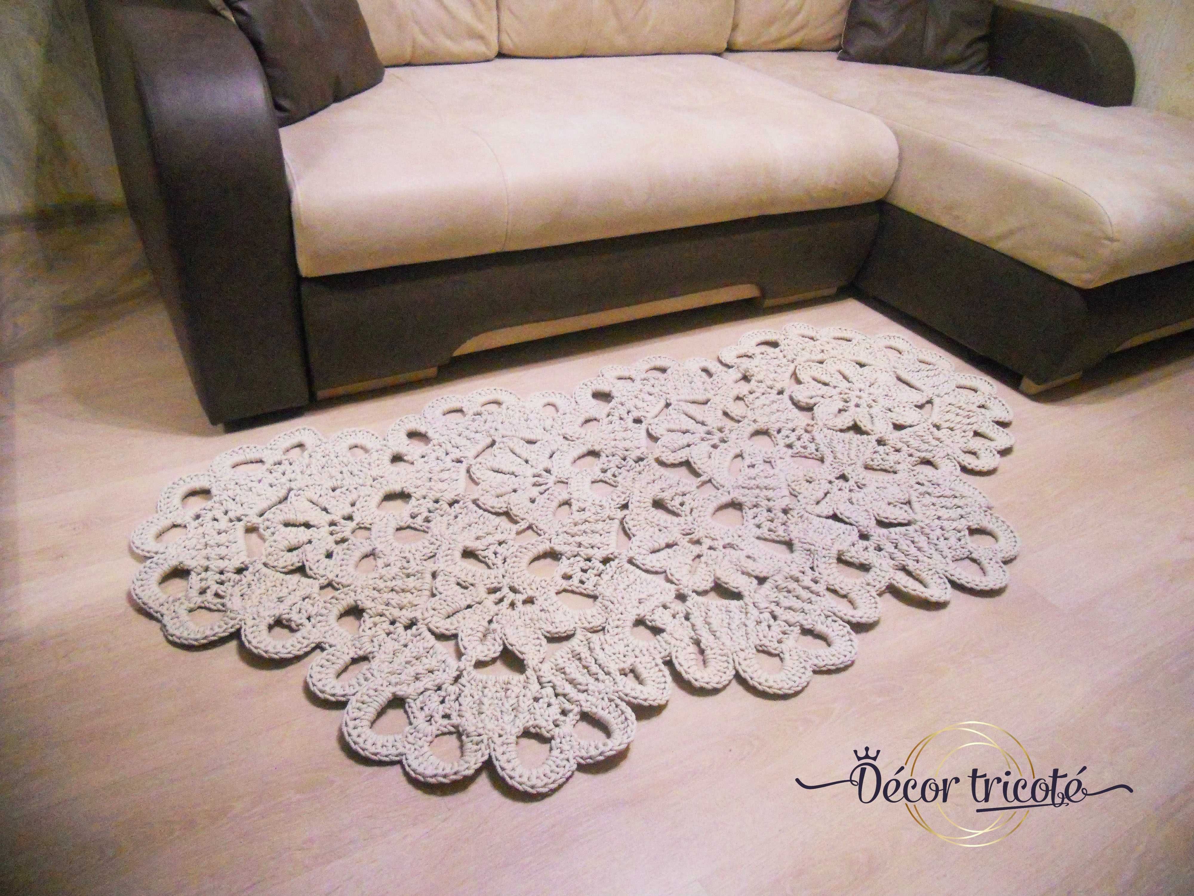 Dywan ze sznurka handmade WIELE KOLORÓW