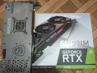 Відеокарта MSI RTX 3070 Suprim X 8Gb. Повна компліктація з коробкою