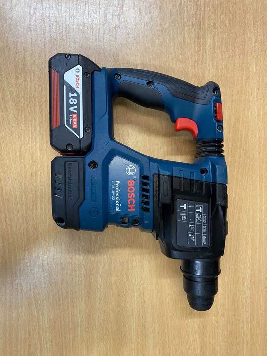 Bosch GBH 18V-22 Professional Młotowiertarka SDS Plus 1,9J aku 5.0Ah