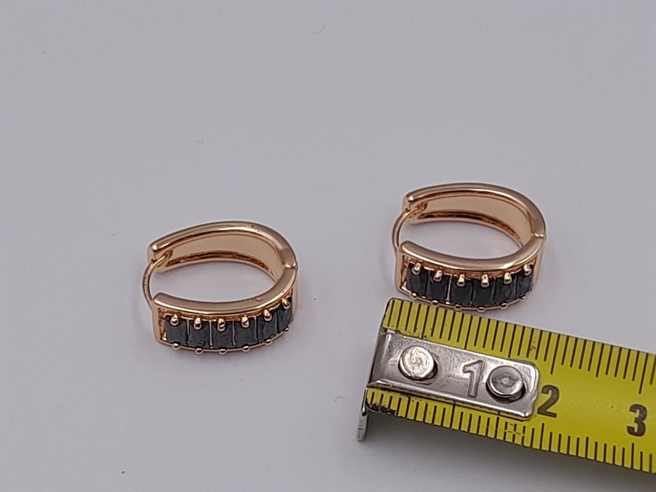 Kolczyki pozłacane Xuping