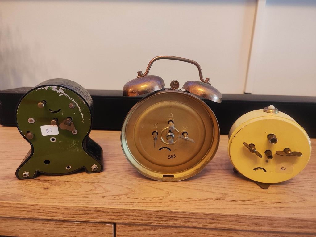 Relógios despertadores vintage