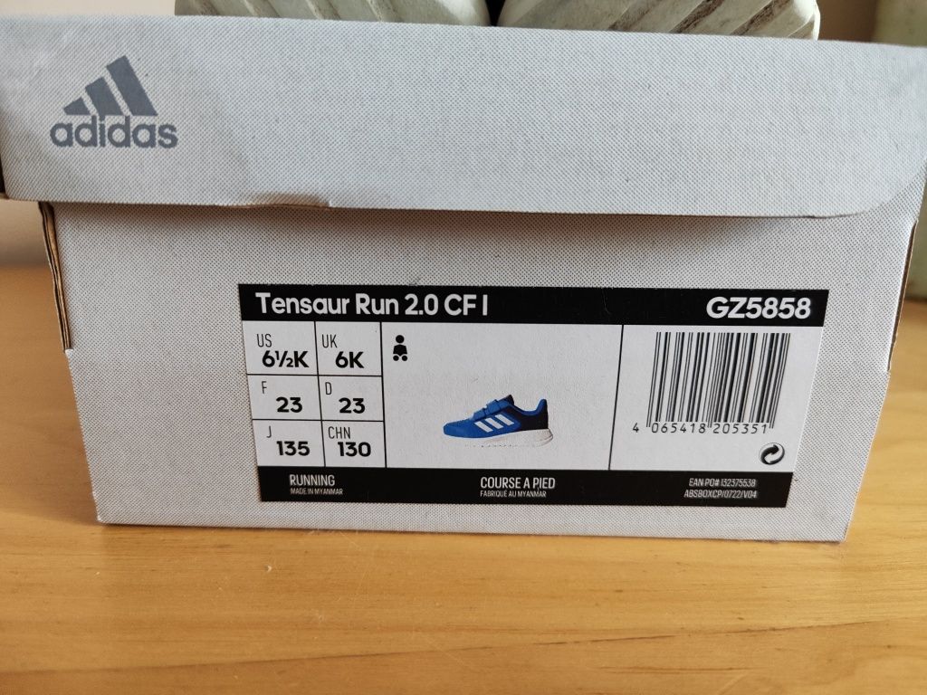 Buty chłopięce Adidas Tensaur Run 2.0 CF I rozmiar 23