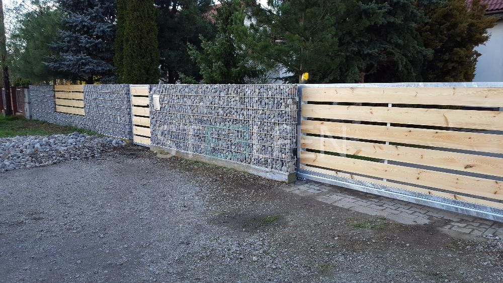 Gabiony, kosze gabionowe, ogrodzenie gabionowe, montaż gabionów