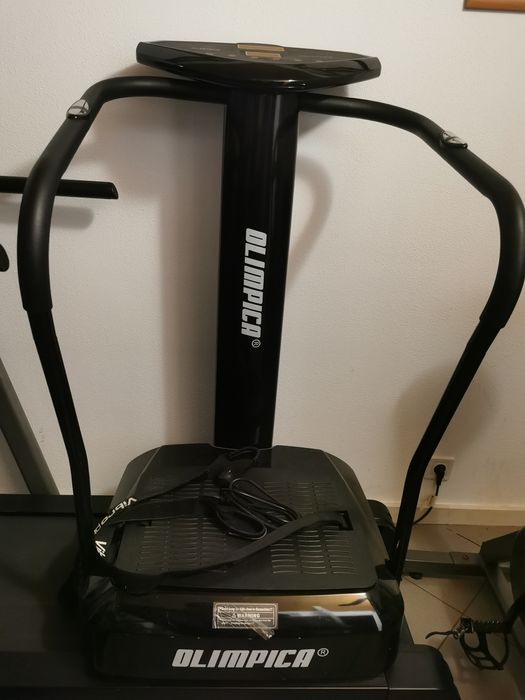 Vibroplate olímpica 100€, pouco uso para desocupar