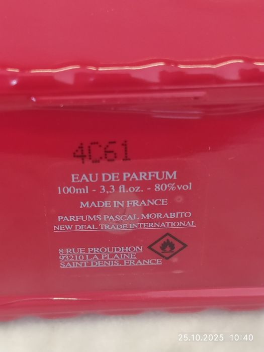 Perfumy damskie Pascal Morabito Lady in Red