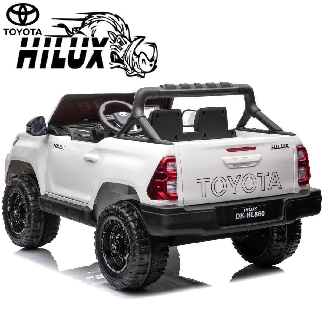 Дитячий електромобіль  Джип Toyota Hilux M 4919 на пульті р у