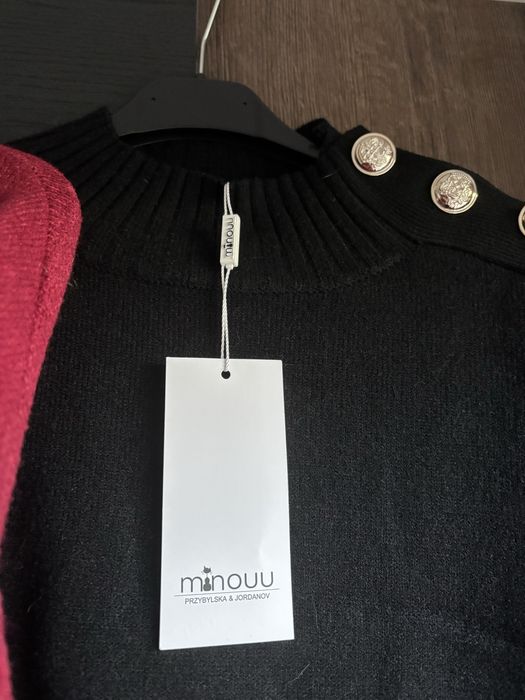 Paka zestaw swetrów 5 sztuk Minouu Made in Italy Kid Mohair UNI