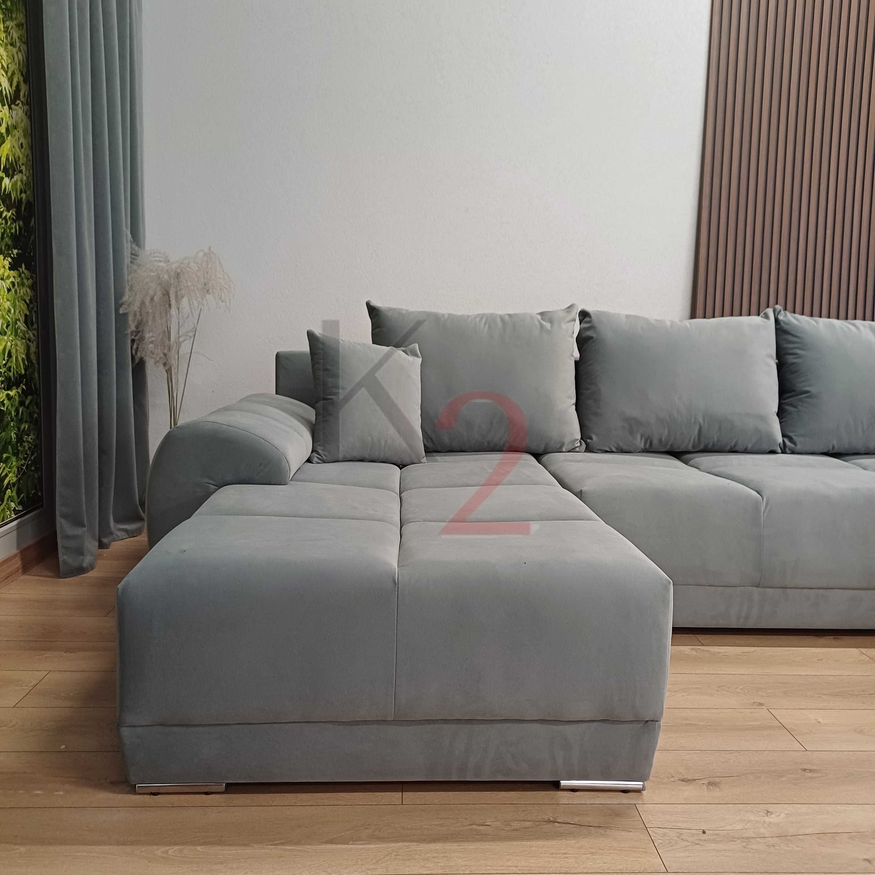 Naroznik ALASKA U  Sofa Kanapa Rogówka do Salonu +GRATIS