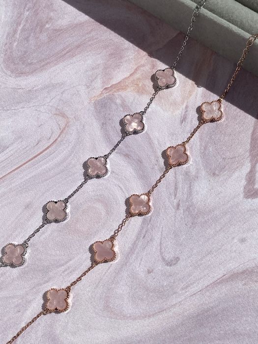 Набір Клевер: рожевий перламутр