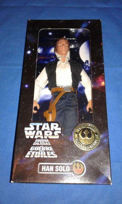 Star Wars - Han Solo - Figura 12" 1995 Selado na Caixa