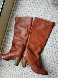 Vendo botas em couro verdadeiro - Atelier do sapato - N.º 38