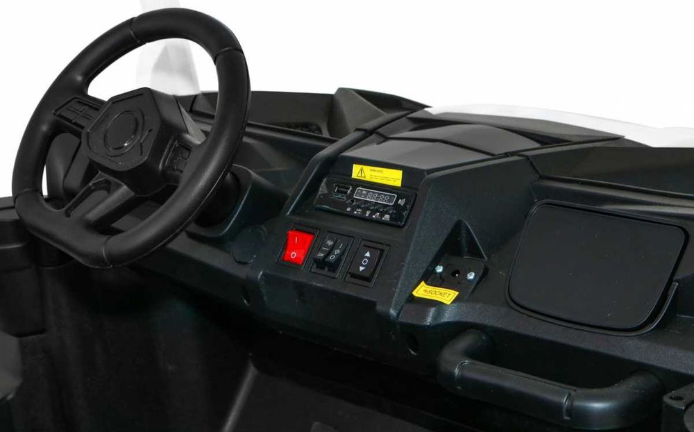 Duży Buggy ATV 24V/14Ah Dwuosobowy 4x200W Pojazd A032 Biały