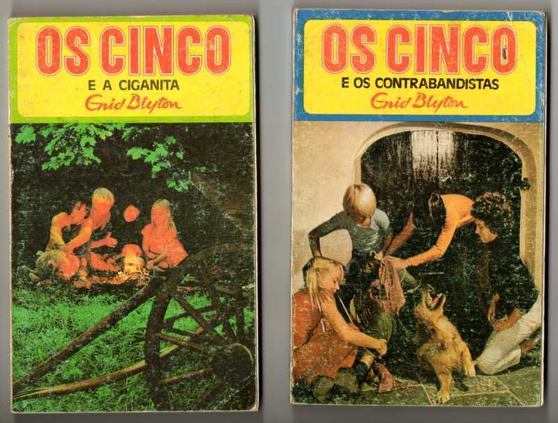 Livros Os Cinco e Uma Aventura