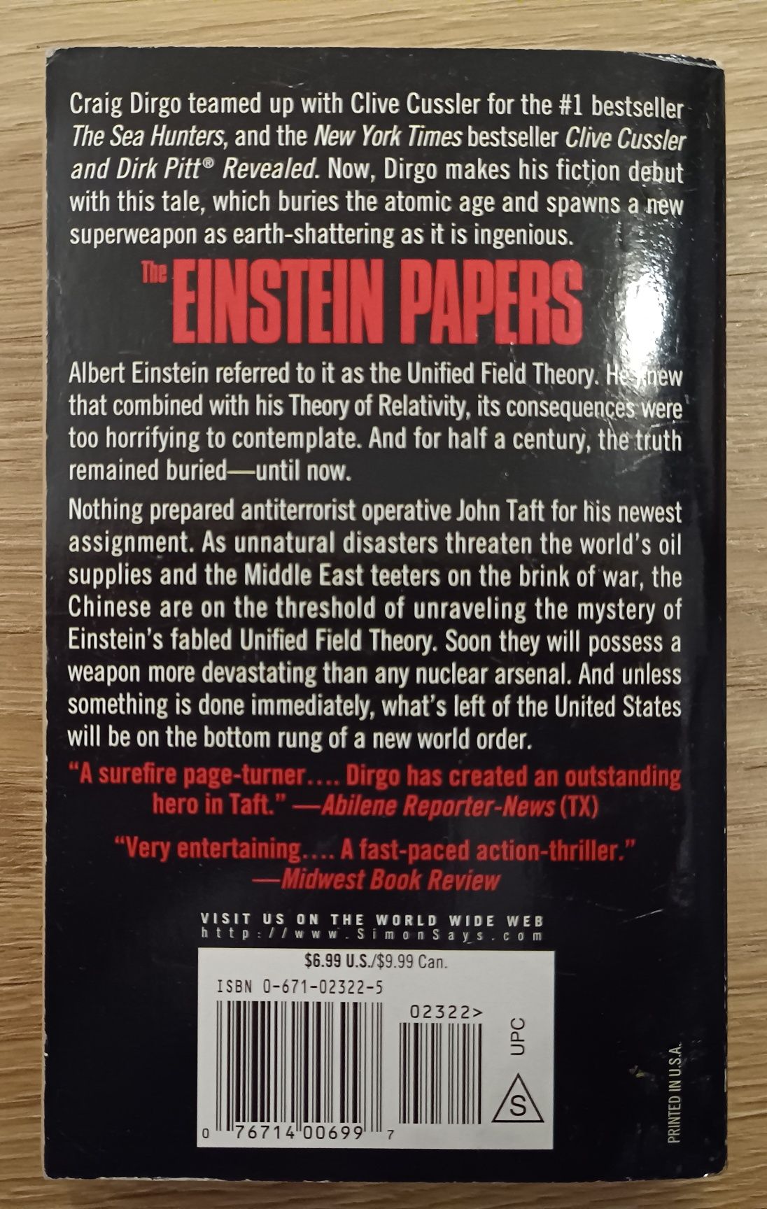 The Einstein Papers/Craig Dirgo/Książka w j.angielskim/Op.Miękka