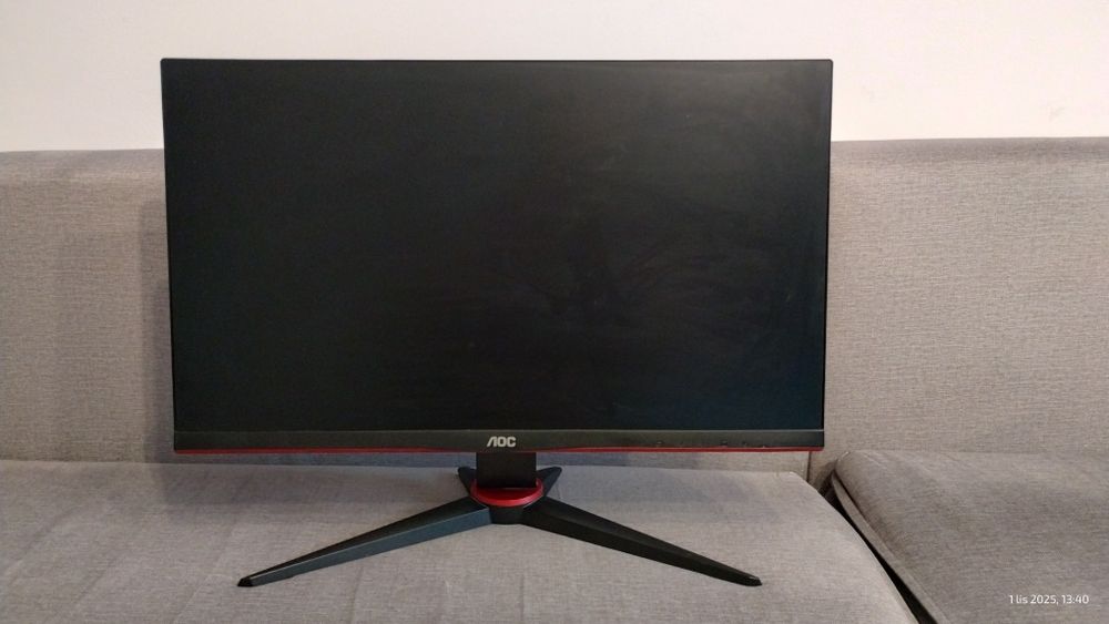Monitor gamingowy AOC 24G2U/BK, 144 Hz, LCD, FHD