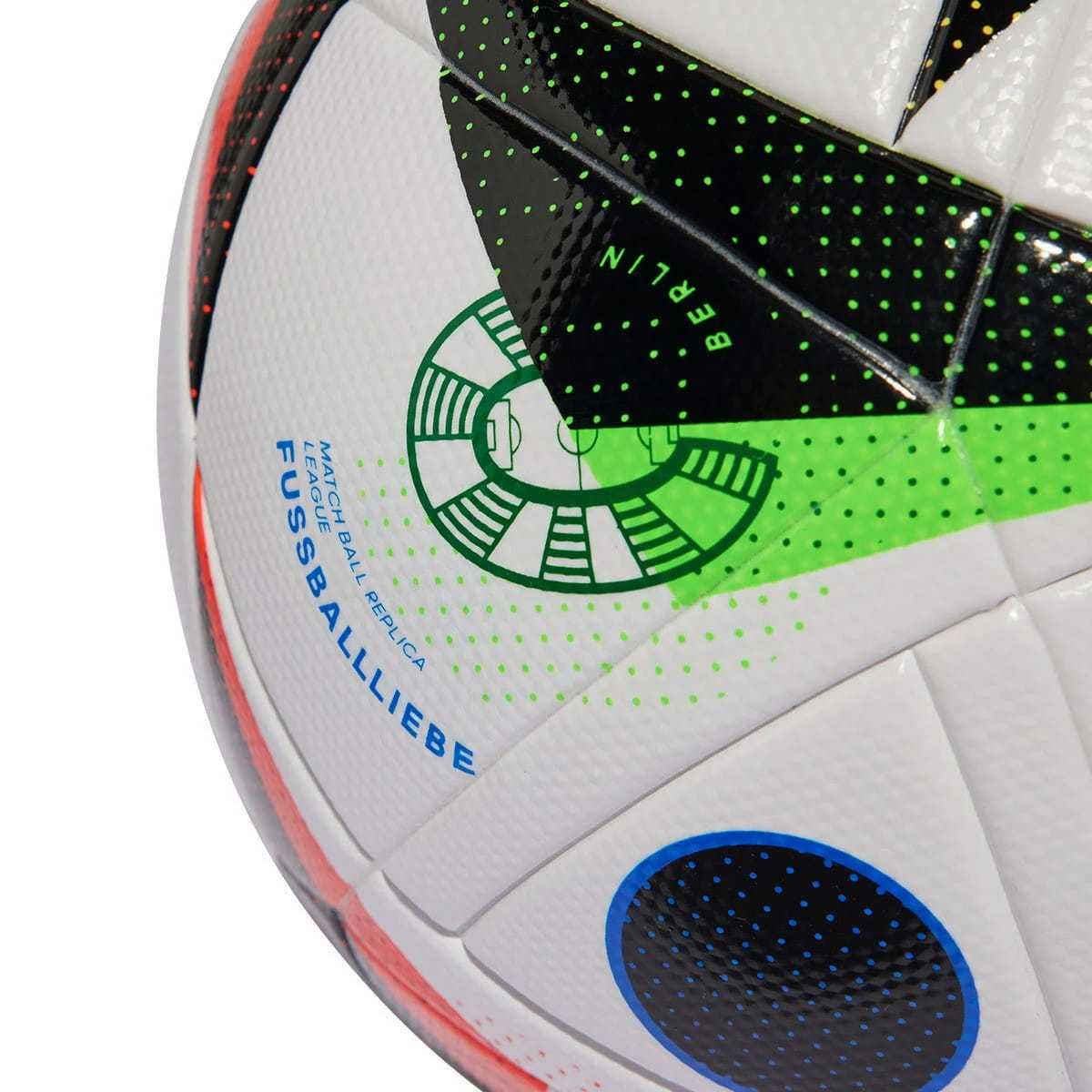 Мяч футбольный Adidas Fussballliebe EURO24 League BOX IN9369 (р. 4-5)