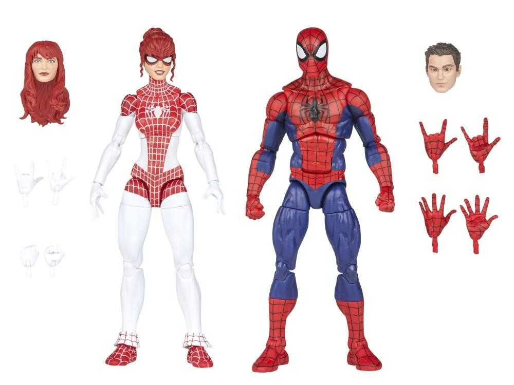 Фігури Людина-павук та Спіннерет Marvel Legends Spider-Man & Spinneret