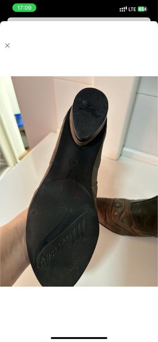 Ботинки mustang ковбой бохо стімпанк готіка